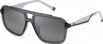 Fila Womens SFI460-574ALP SFI460 57 574ALP Sunglasses - Charcoal - One Size