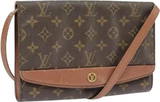 Louis Vuitton Pre-owned Cross Body Bags, female, Brown, Size: ONE SIZE Pre-owned Vintage Monogram Shoulder Bag