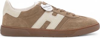 Hogan Sneakers in camoscio Cool Beige Hogan Uomo