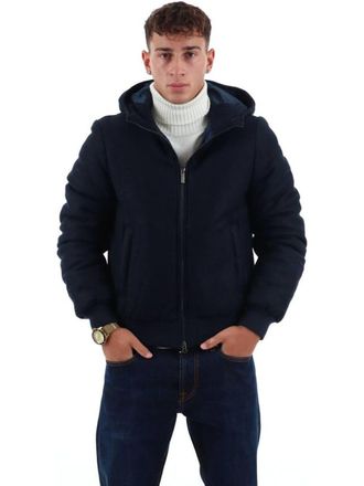 Colmar Navy Modern Quilted Structured Jacket