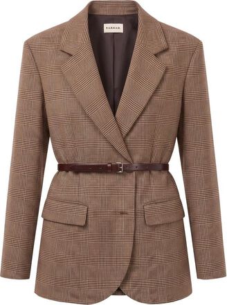 P.A.R.O.S.H. Mujer, Chaquetas, Marr&oacute;n, Talla: S