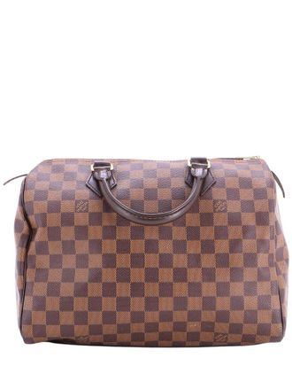 Louis Vuitton Brown Damier Speedy 30 (Authentic Pre-Loved)