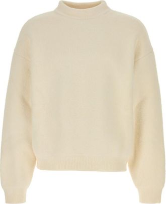 Jacquemus Off White Solid Sweaters