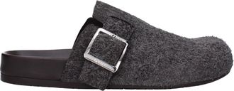 Loewe Slippers En Klompen Ease Heren Su&egrave;de Bruin/Grijs