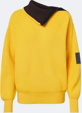 Loewe Jersey asim&eacute;trico en mezcla de lana con Double L