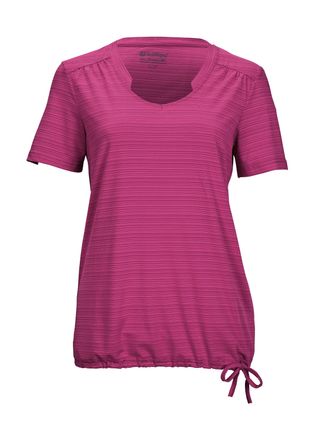 Killtec T-Shirt KILLTEC KOS 46 WMN TSHRT, Damen, Gr. 34, pink, Oberstoff: 93% Polyester, 7% Elasthan, Rundhals, Shirts T-Shirt, Schnelltrocknend, feuchtigkeit