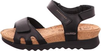 Mephisto Platte sandalen - Dames - Schoenen - Zwart - Maat: 37 EU Leer