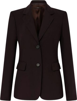 Windsor Tailored Blazer - Dames - Blazers - Paars - M - Leer - Jassen