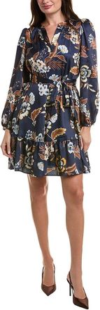 Julia Jordan Satin Print Mini Dress