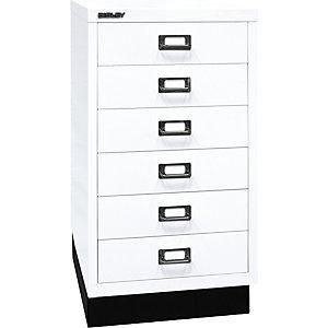 Bisley Serie 39 Multidrawer Con Z&oacute;calo Din A3 6 Cajones Blanco