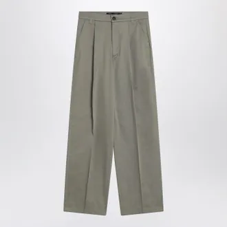 Department Five Sage Green Cotton Trousers