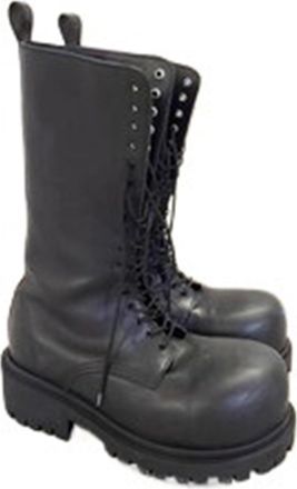 Generic Motorcycle Womens Buckle Boots Winter Leather Shoes Black Boot Wedges Female Lace Up Platforms Women White Boots(10.5US)