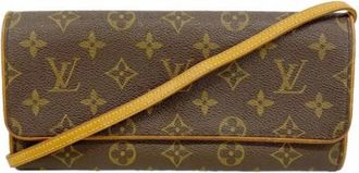 Louis Vuitton Pre-owned Cross Body Bags, female, Brown, Size: ONE SIZE Pre-owned Pochette Shoulder Bag