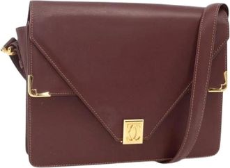 Cartier Pre-owned Cross Body Bags, female, Red, Size: ONE SIZE Pre-owned Vintage Shoulder Bag