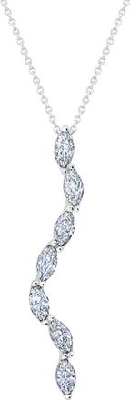Crislu Silver CZ Necklace