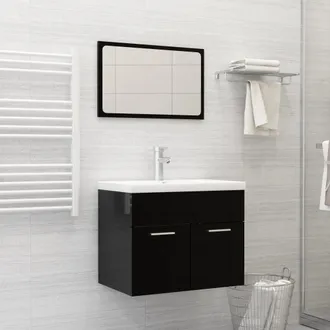 vidaXL Lavabo Empotrado Con Grifo Cer&aacute;mica Blanco 61x39x18 Cm Vidaxl