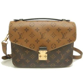 Louis Vuitton Pre-owned Vintage Monogram Schoudertas - Dames - Pre-owned - Bruin - Maat: ONE Size