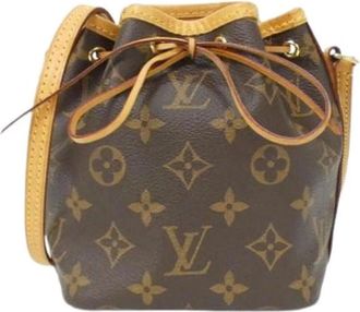 Louis Vuitton Pre-owned Bucket Bags, female, Brown, Size: ONE SIZE Pre-owned Vintage Bucket Bag