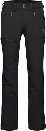 Mammut Zinal Guide Softshell Hybrid Pants Trekkinghose für Herren | schwarz