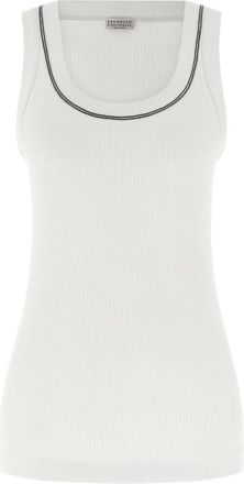 Brunello Cucinelli Mujer, Camisetas, Blanco, Talla: XS
