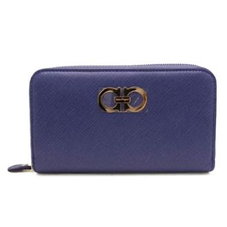 Ferragamo Pre-owned Wallets, female, Purple, Size: ONE SIZE Pre-owned Leather wallets