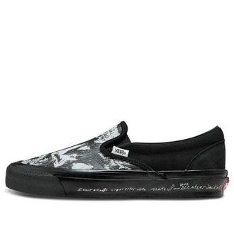 Vans Raised By Wolves x OG Classic Slip-On LX Black Wall VN0A45JK025