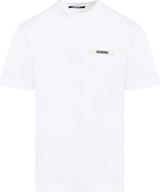 Jacquemus Hombre, Camisetas, Blanco, Talla: L