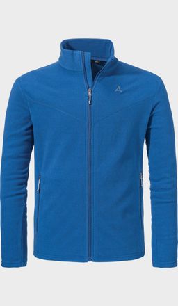 Sch&ouml;ffel Fleecejacke SCH&Ouml;FFEL Fleece Jk Style Qutang MNS, Herren, Gr. 48, blau (8405, blau), Oberstoff: 100% Polyester, regular fit, hoch geschlossener Ausschn
