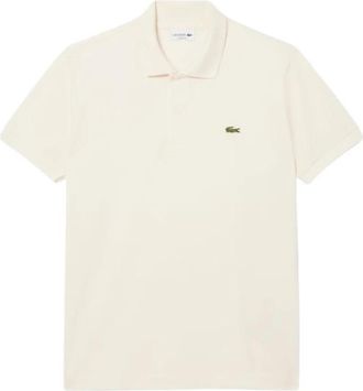 Lacoste Polo met korte mouwen - Heren - Polos - Beige - XL - Tops
