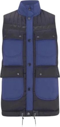 Barbour Navy Gilet x White Mountainneering - Heren - Bodywarmers - Blauw - L - Jassen