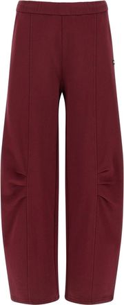 Rotate Maroon Terry Back joggers