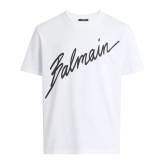 Balmain Hombre, Camisetas, Blanco, Talla: XL