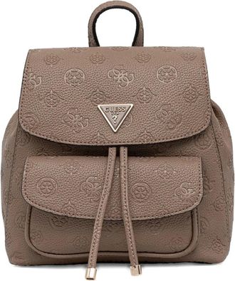 Guess Co Zaino goffrato - Toni neutri