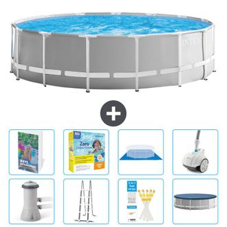 Intex Piscina Prism Frame Redonda - 457x122 Cm - 9-piezas S544