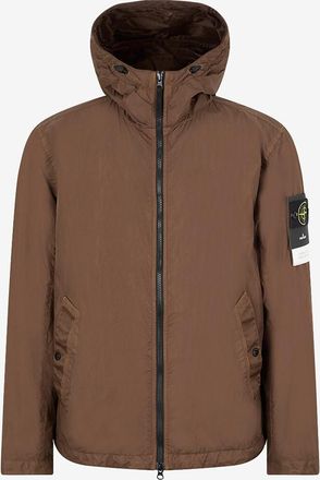 Stone Island Windjacke mit Kapuze 410001 Crinkle Reps NY