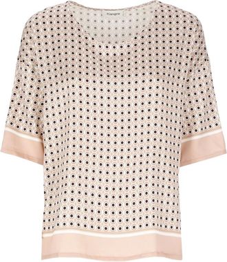 KANGRA Dames, Blouses & Shirts, Roze, Maat: L Viscose