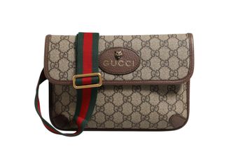 Gucci Supreme Monogram Neo Vintage Web Belt Womens Bag (Pre-Owned)