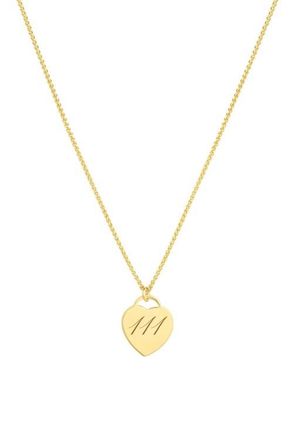 Set & Stones Alice Angel Numbers Necklace in Gold /111 at Nordstrom, Size 18