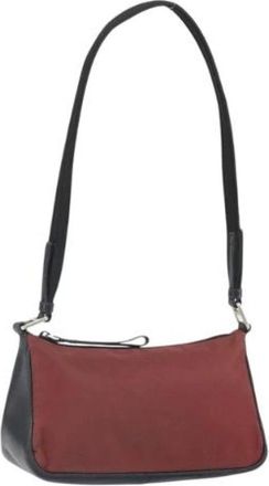 Prada Pre-owned Vintage Schoudertas - Dames - Vintage Schoudertas - Rood - ONE Size - Leer - Vintage
