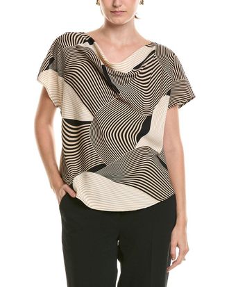 Anne Klein Printed Blouse