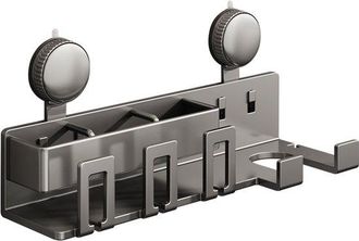 OEM Soporte Universal De Pared Para Secador De Pelo - Autoadhesivo - Gris