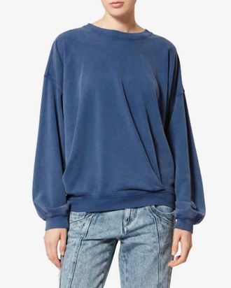 Isabel Marant Sauria Sweatshirt In Indigo