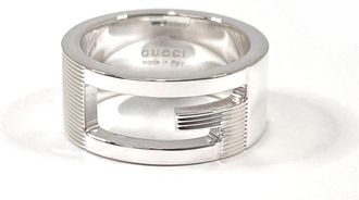 Gucci Silver Silver 925 Band Ring (Pre-Owned)