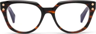 Balmain Yvonne Cat-Eye Tortoiseshell Sunglasses