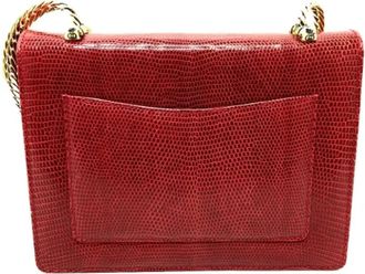 Gucci Pre-owned Canvas gucci-bags - Dames - Vintage Schoudertas - Rood - ONE Size - Vintage
