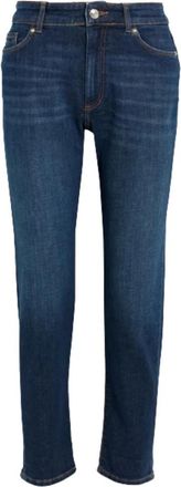 Sportmax Brian Jeans - Dames - Slim Fit Jeans - Blauw - W26 - Katoen - Jeans