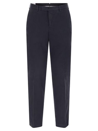 Pantaloni Torino Master-Hose aus Baumwolle und Kaschmir