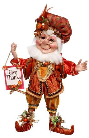 Mark Roberts Giving Thanks Elf, Medium in Orange at Nordstrom
