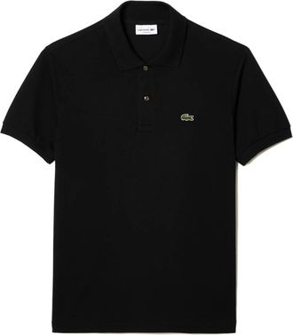 Lacoste L1212 Polo - Heren - Polos - Zwart - M - Katoen - Tops