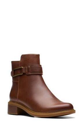 Clarks Maye Bella Boot in Tan Leather at Nordstrom Rack, Size 7.5
